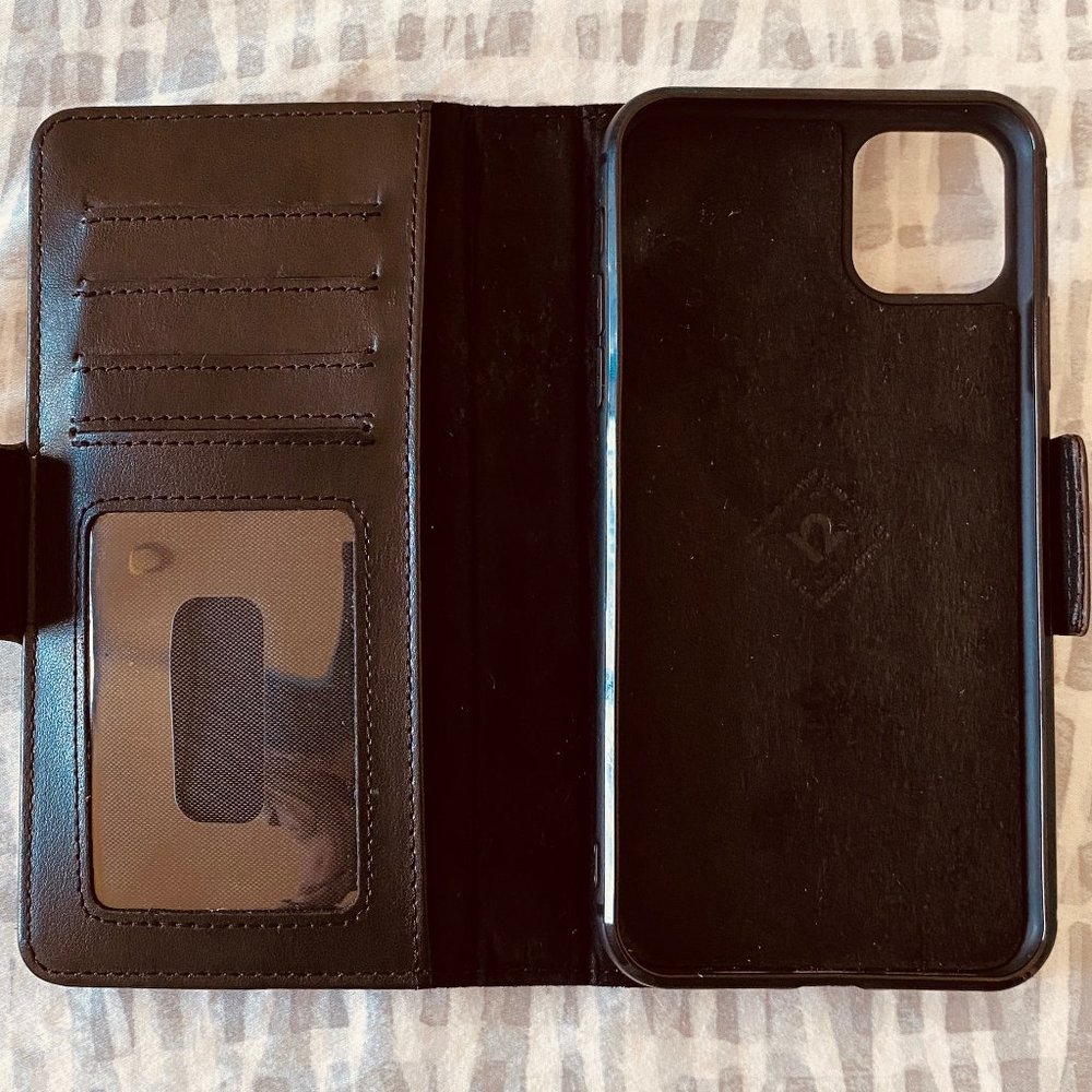 iPhone 11 PRO MAX BookBook Leather Wallet Case